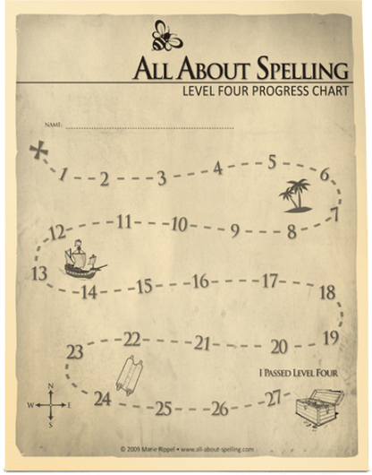 All About Spelling Level 4 Student Packet