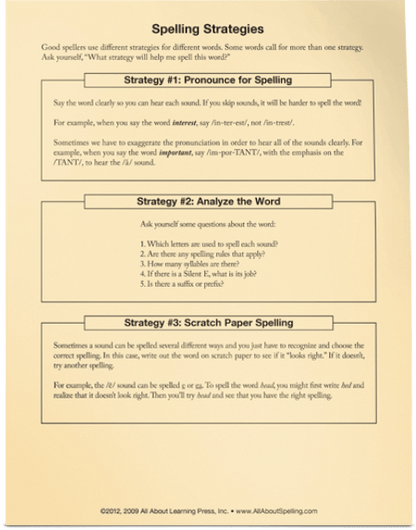 All About Spelling Level 5 Student Packet
