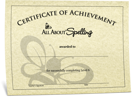 All About Spelling Level 6 Student Packet
