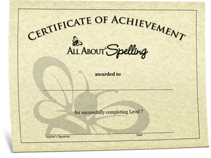 All About Spelling Level 7 Student Packet