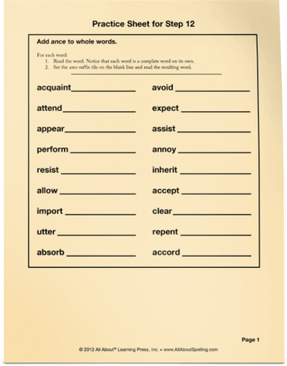 All About Spelling Level 7 Student Packet
