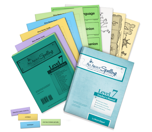All About Spelling Level 7 Materials