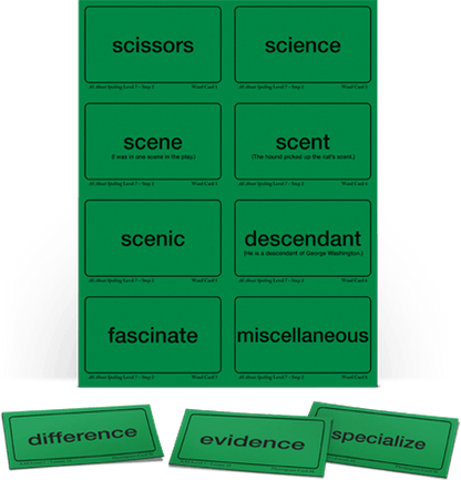 All About Spelling Level 7 Student Packet