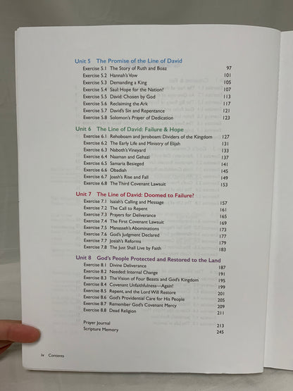 BJU Bible 7: The Story of the Old Testament (1st Ed.) Student Activities