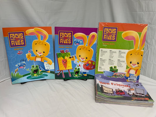 BJU Focus on Fives (4th Ed.) Set of 3