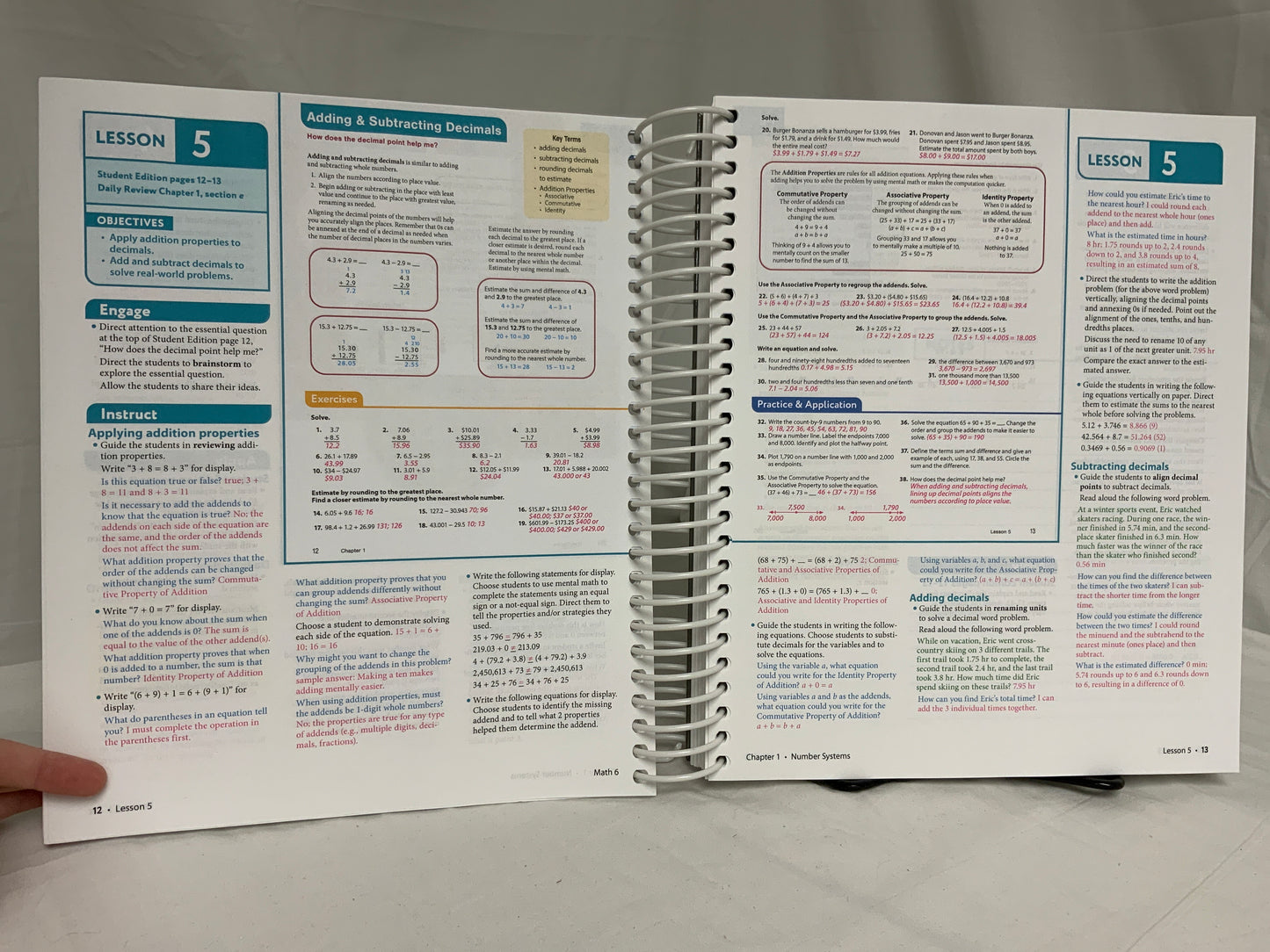 BJU Math 6 (4th Ed.) Set of 4