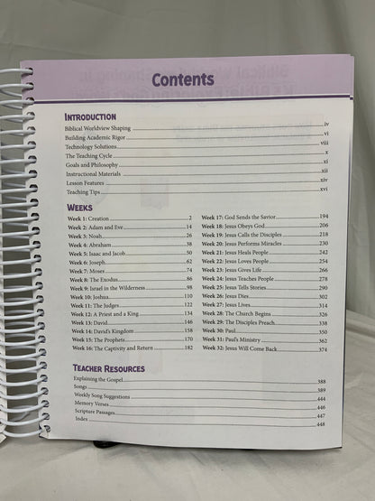 BJU Bible K5: Exploring God's Word (1st Ed.) Set of 3