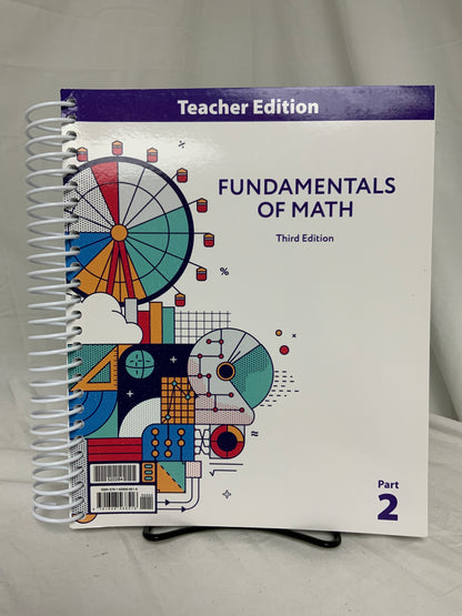 BJU Fundamentals of Math (3rd Ed.) Set of 5