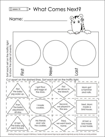 WriteShop Primary Activity Pack | Book A