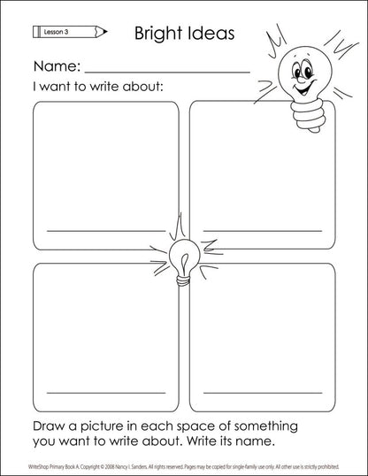 WriteShop Primary Activity Pack | Book A