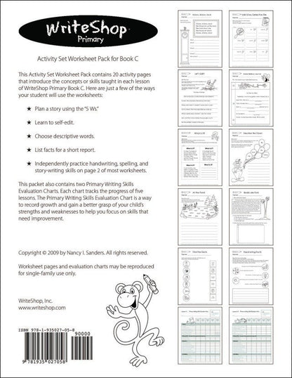 WriteShop Primary Activity Pack | Book C