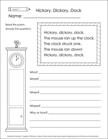 WriteShop Primary Activity Pack | Book C