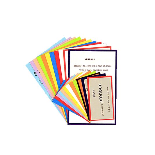 Advanced Level Winston Grammar Card Set