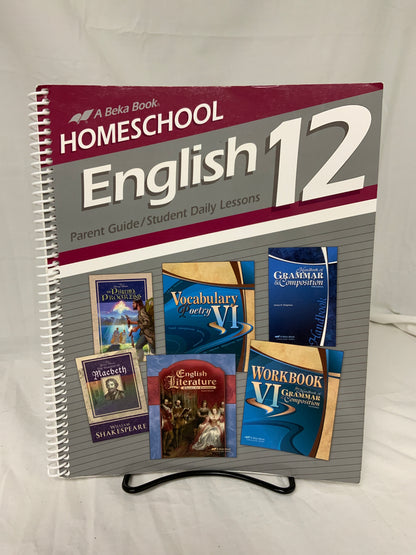 Abeka English 12 Parent Kit