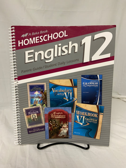 Abeka English 12 Parent Kit