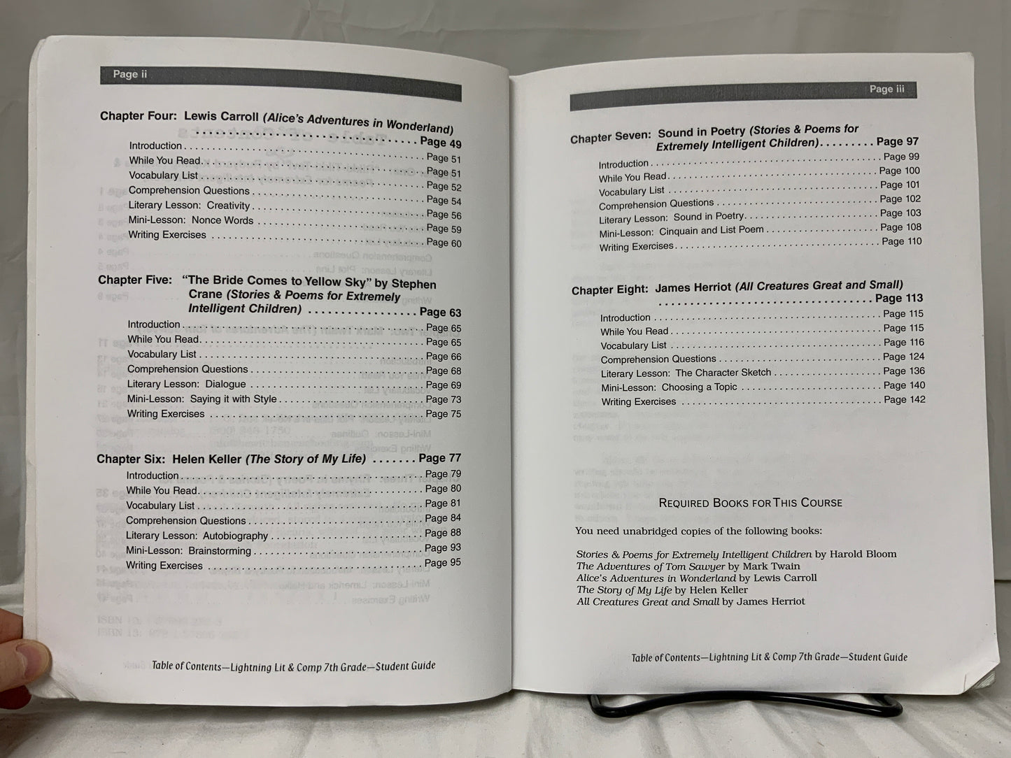 Lightning Lit & Comp: 7th Grade (2nd Ed.) Student's Guide
