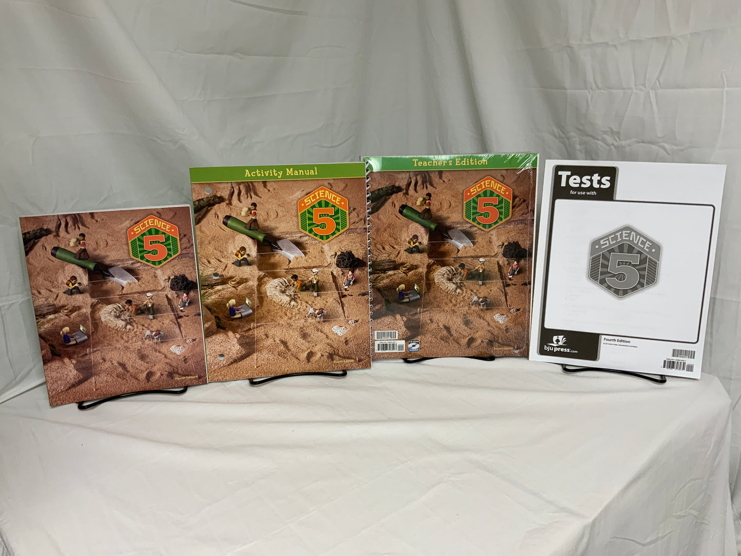 BJU Science 5 (4th Ed.) Set of 4