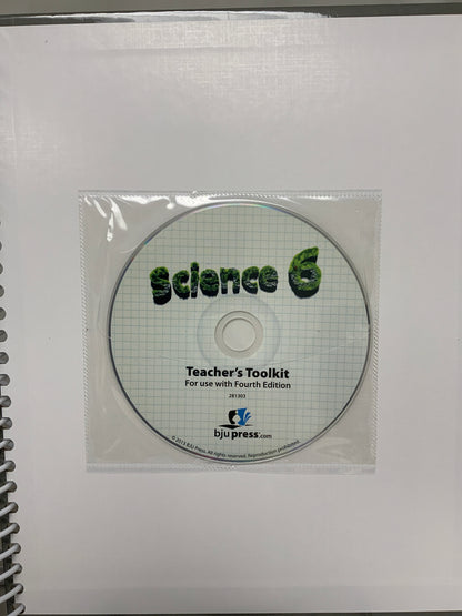 BJU Science 6 (4th Ed.) Set of 4