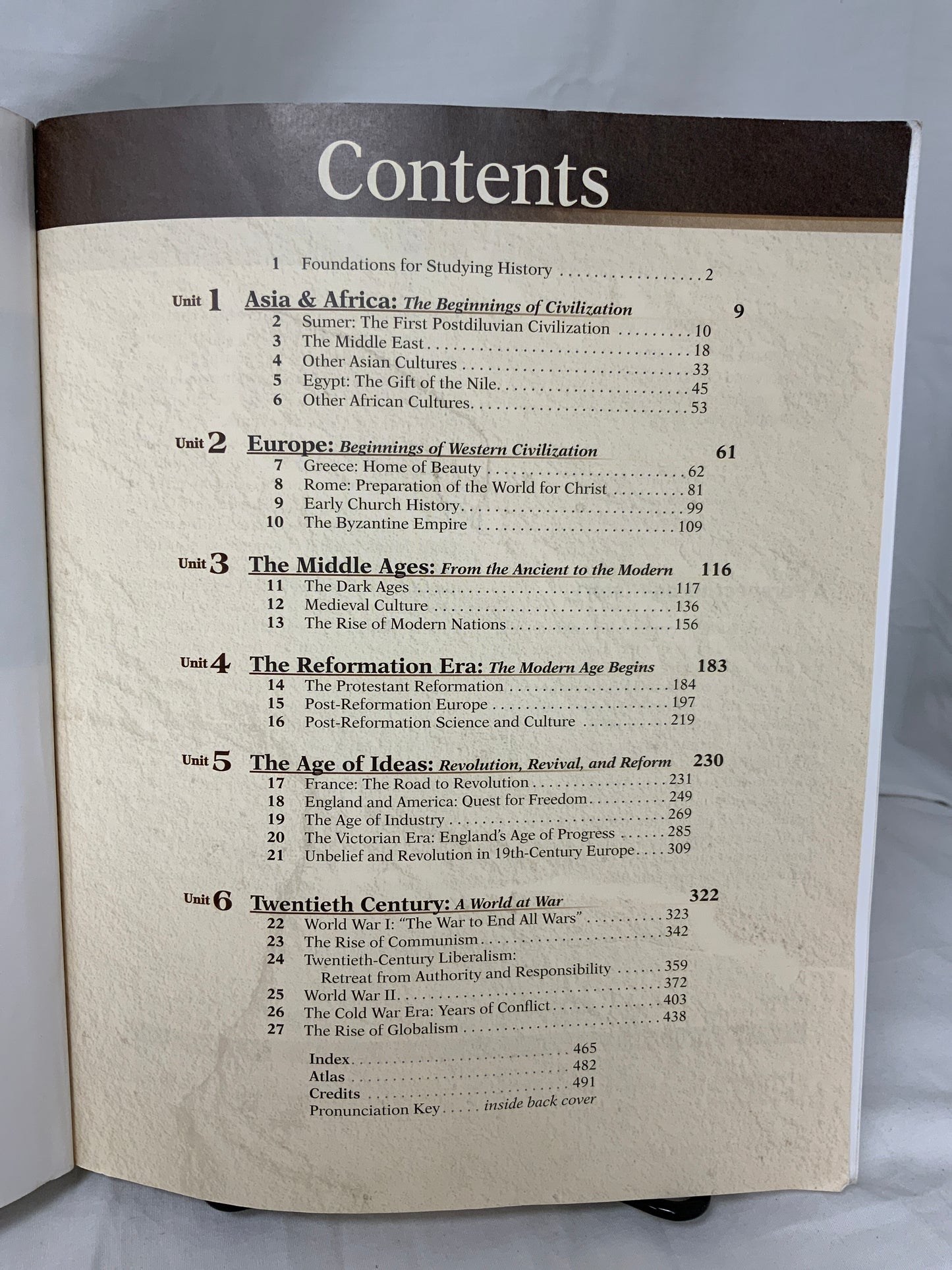 Abeka World History 10 - Set of 5
