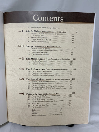 Abeka World History 10 - Set of 5