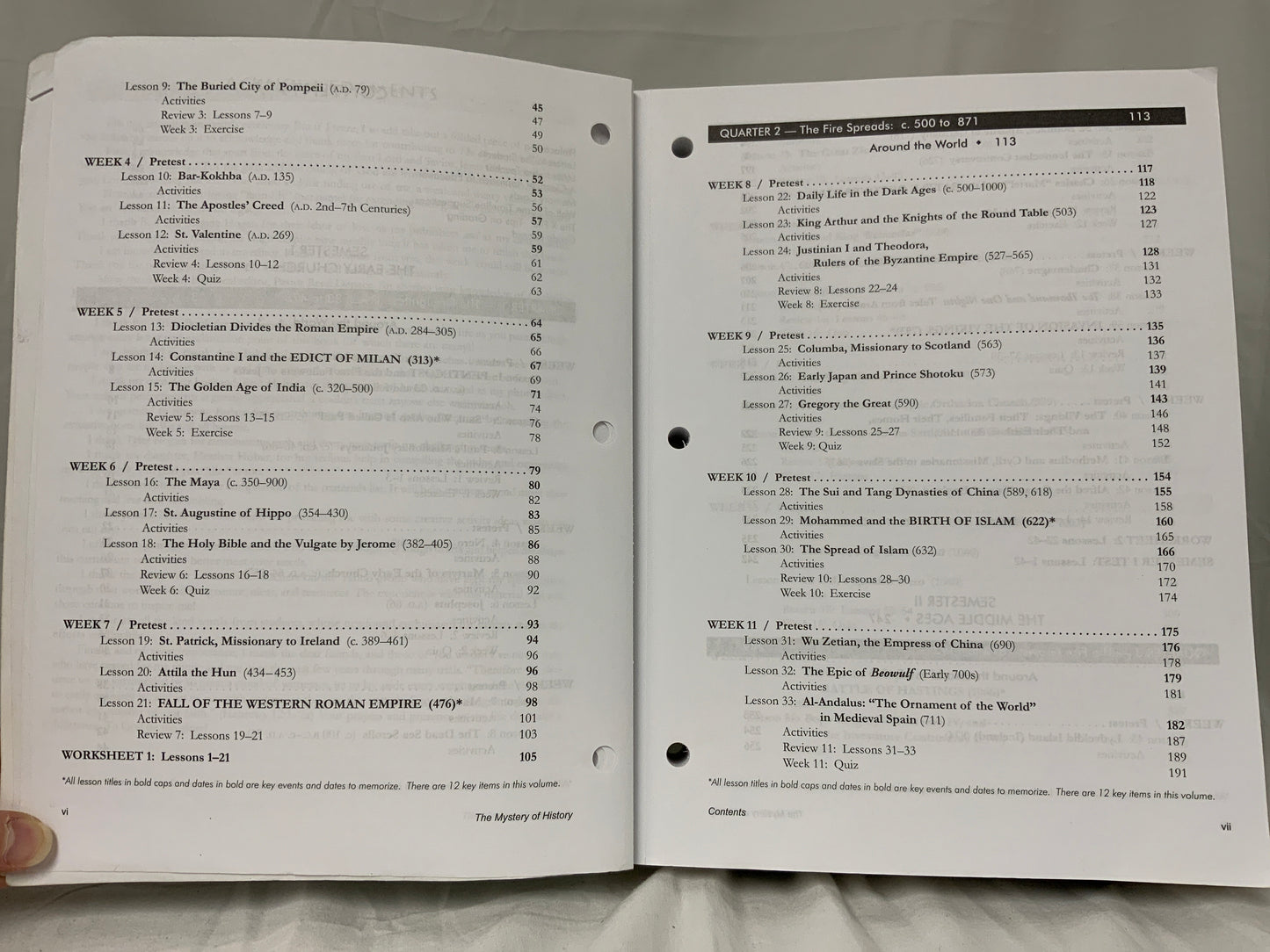 The Mystery of History Volume II (1st Ed.) Companion Guide
