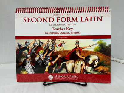 Second Form Latin (2nd Ed.) Teacher Key