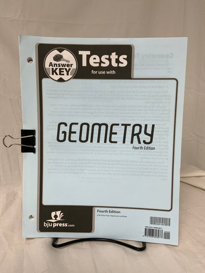 BJU Geometry (4th Ed.) Set of 5