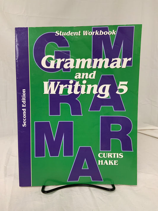 Saxon Grammar & Writing 5 (2nd Ed.) Student Workbook