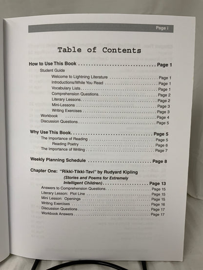 Lightning Lit & Comp: 7th Grade (2nd Ed.) Set of 2