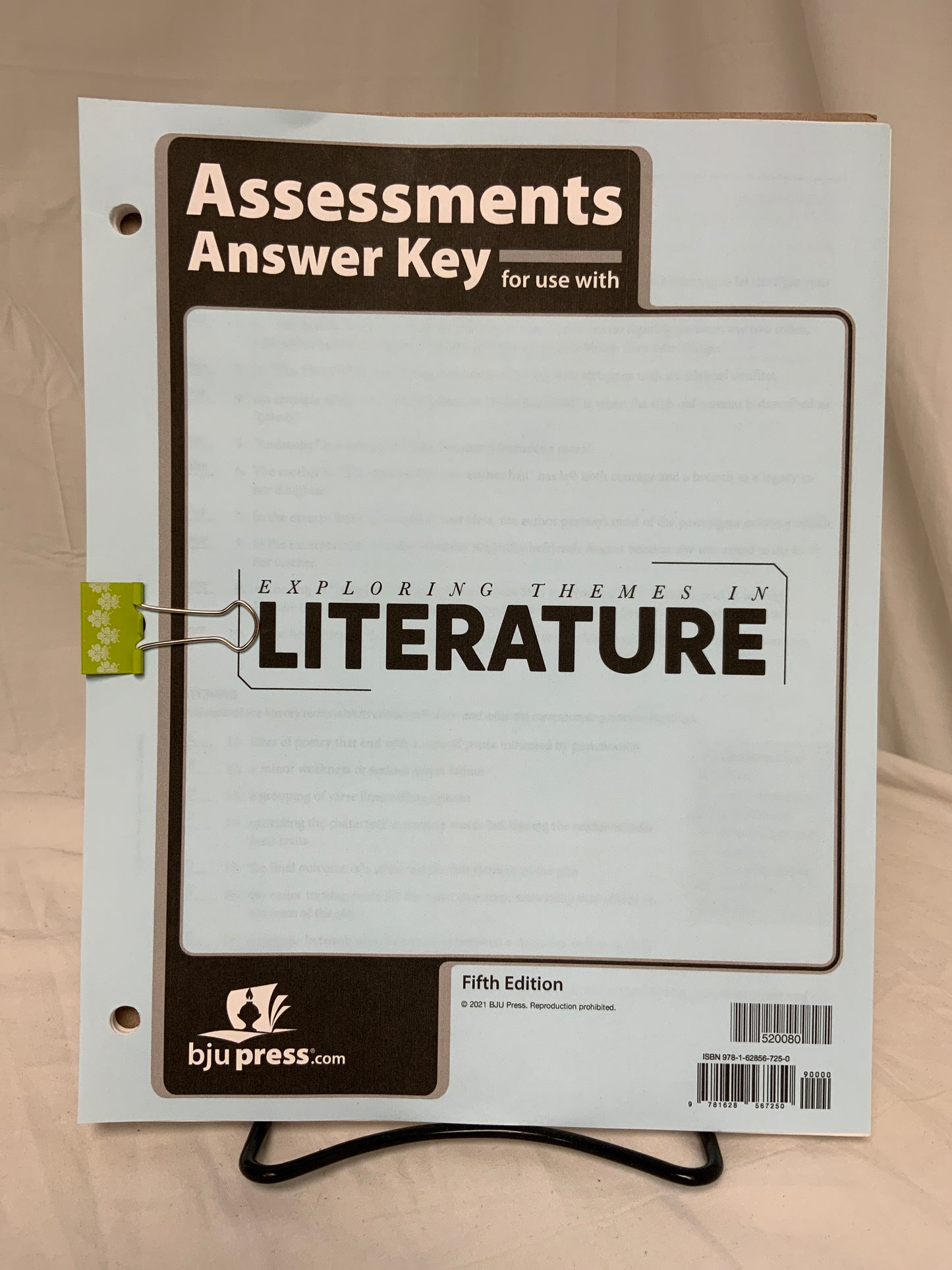 BJU Exploring Themes in Literature (5th Ed.) Set of 4