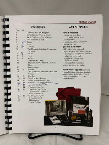 Artistic Pursuits High School 9-12 Book One (3rd Ed.)