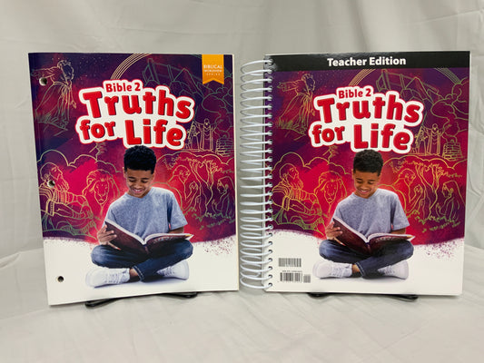 BJU Bible 2: Truths for Life (1st Ed.) Set of 2