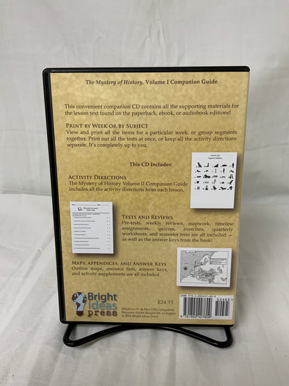The Mystery of History Volume I Companion Guide CD
