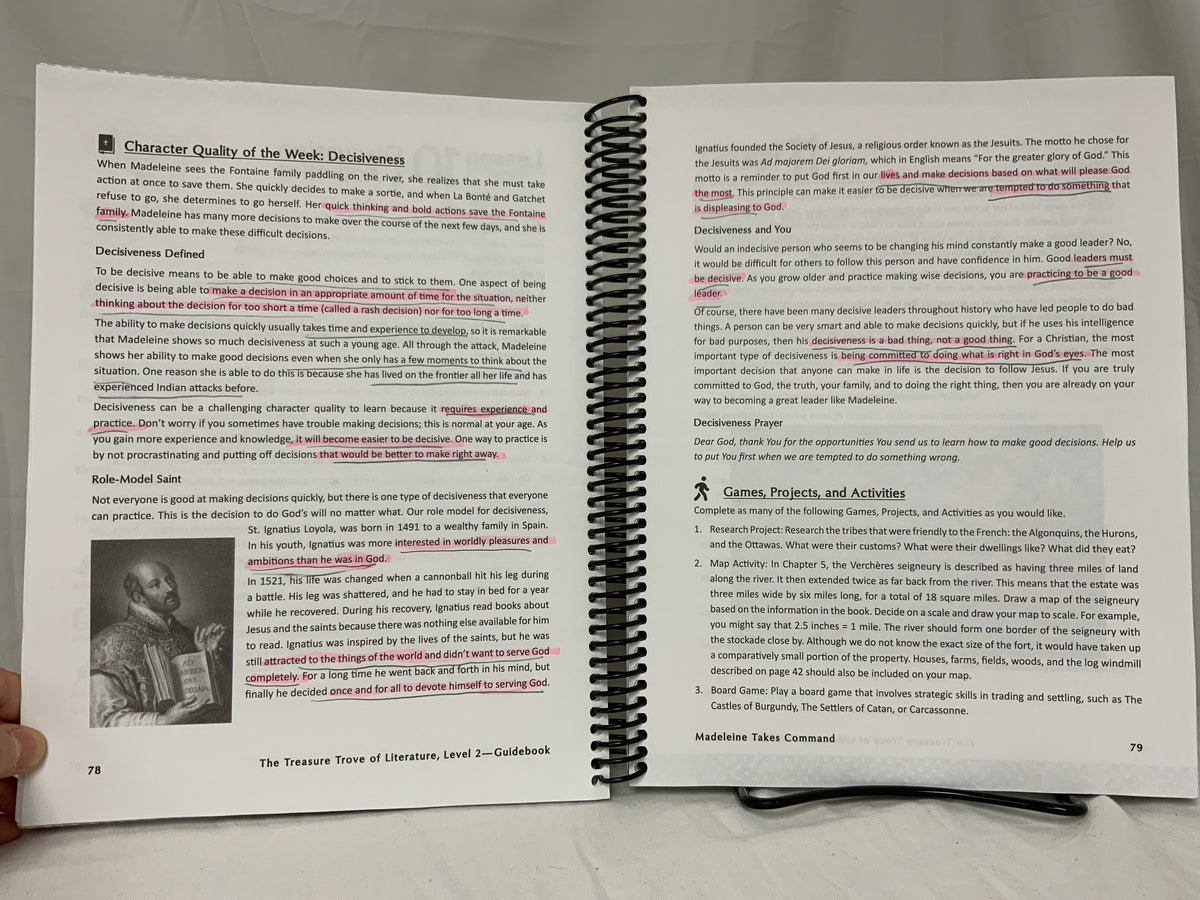 The Treasure Trove of Literature Level 2 Guidebook