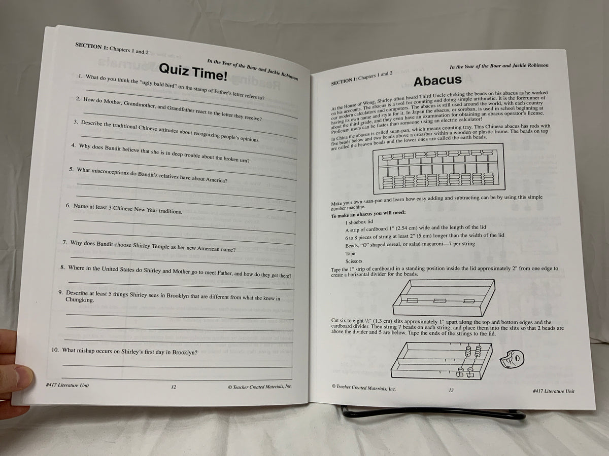 A Guide for Using In the Year of the Boar & Jackie Robinson in the Classroom