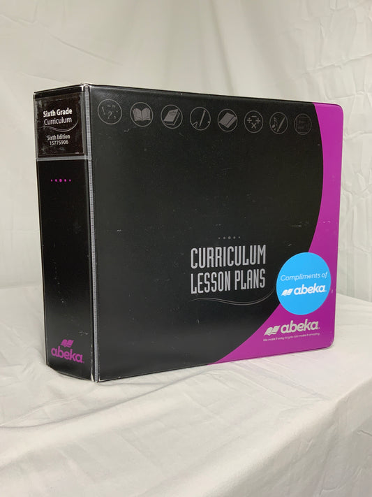 Abeka Sixth Grade Curriculum (6th Ed.) Lesson Plans