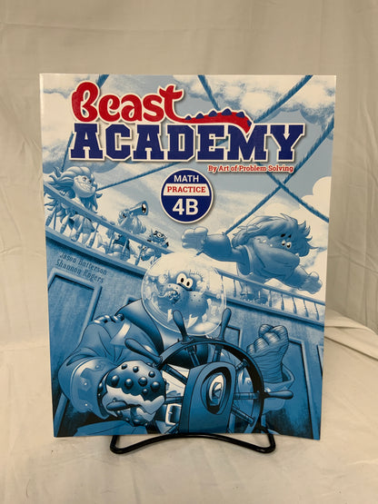Beast Academy Level 4 Math - Set of 8