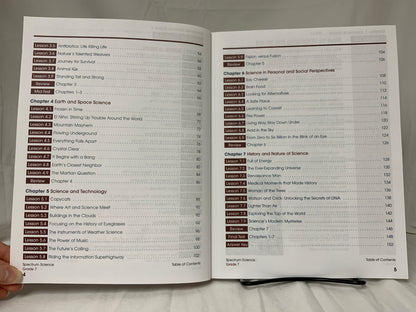 Spectrum Science Grade 7 Workbook