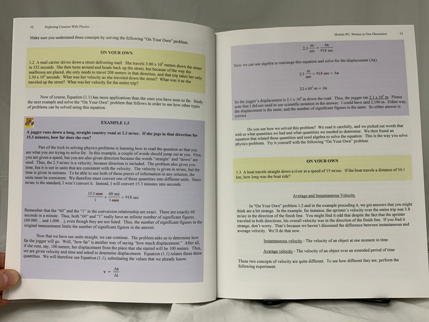 Exploring Creation with Physics (2nd Ed.) Set of 2