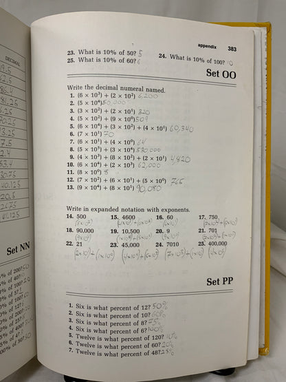 Saxon Math 76 (2nd Ed.) Textbook