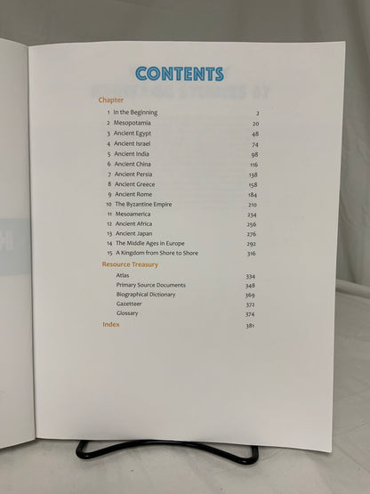 BJU Heritage Studies 6 (4th Ed.) Set of 4