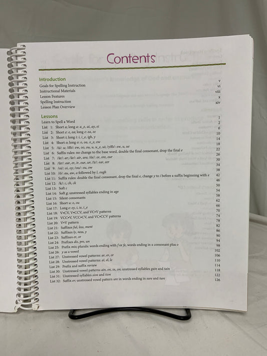 BJU Spelling 4 (2nd Ed.) Teacher's Edition