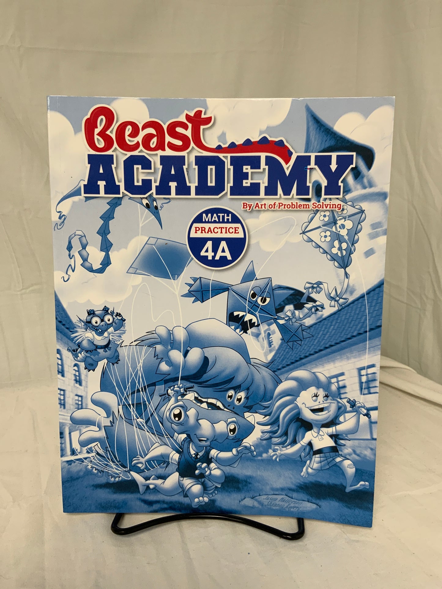 Beast Academy Level 4 Math - Set of 8