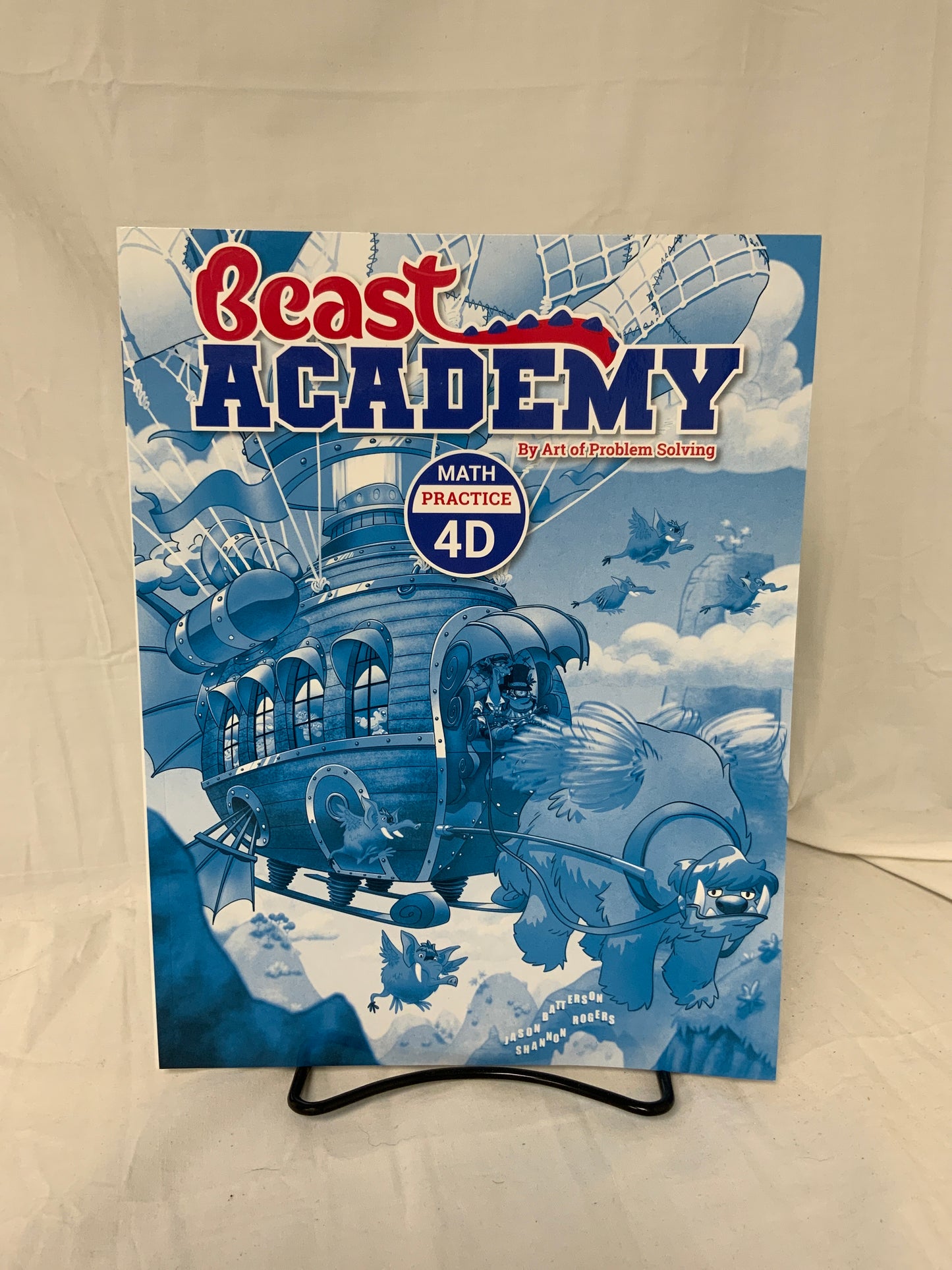 Beast Academy Level 4 Math - Set of 8
