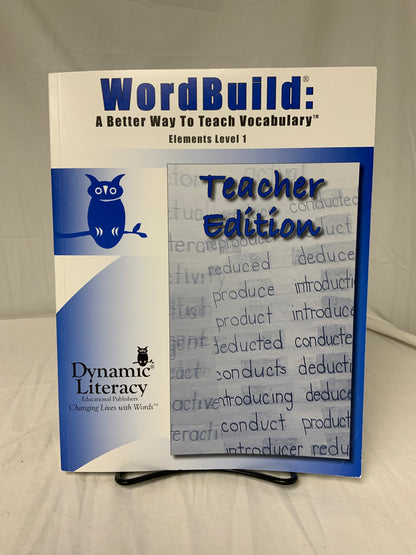 WorldBuild Elements Level 1 Teacher Edition