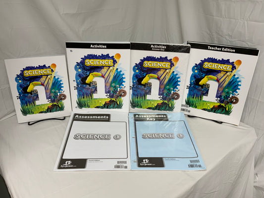 BJU Science 1 (4th Ed.) Set of 6