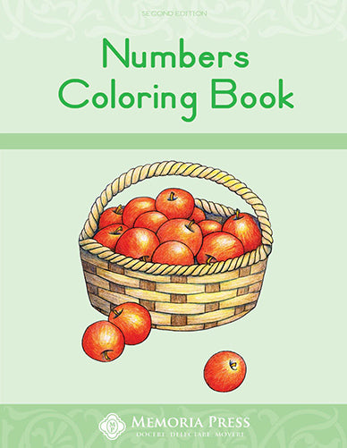 Numbers Coloring Book, Second Edition