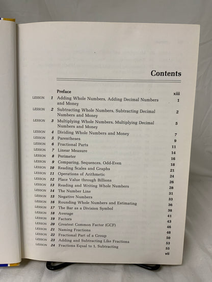 Saxon Math 76 (2nd Ed.) Textbook