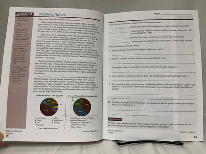 Spectrum Science Grade 7 Workbook