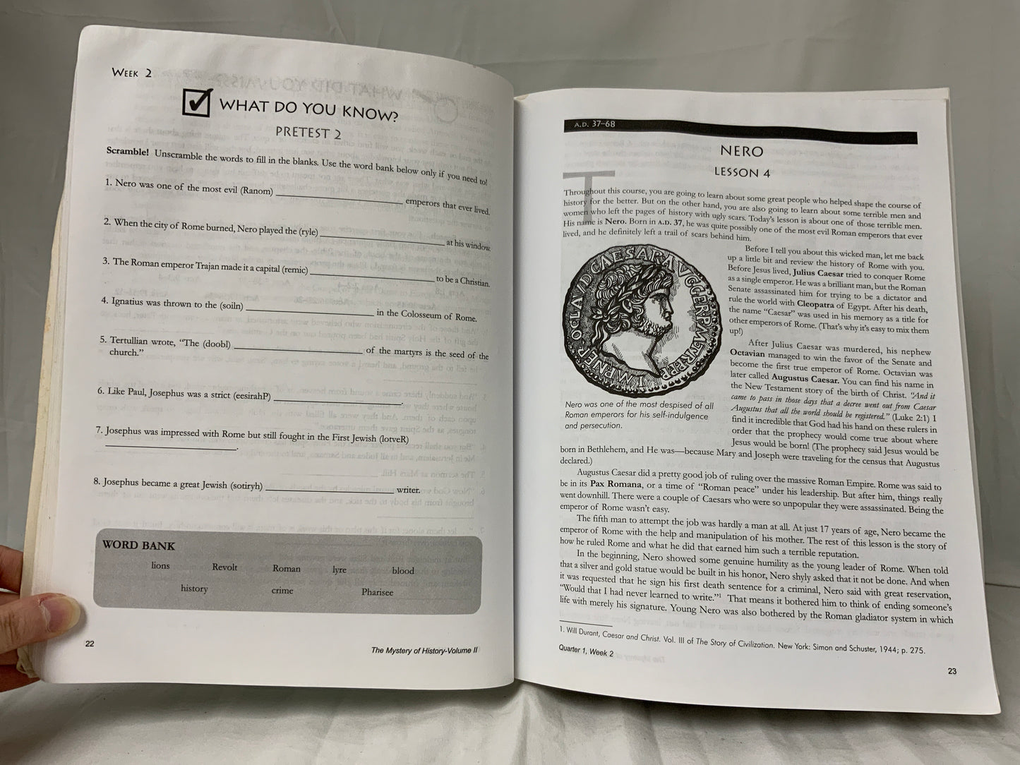 The Mystery of History Volume II (1st Ed.) Companion Guide